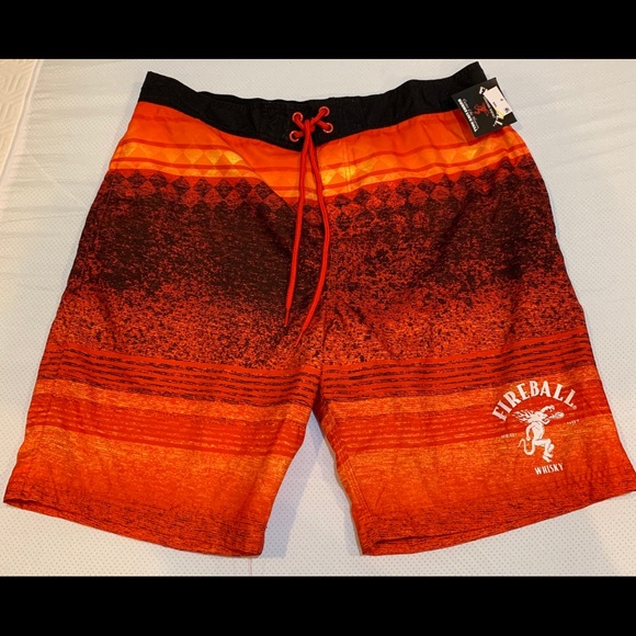 fireball swim trunks